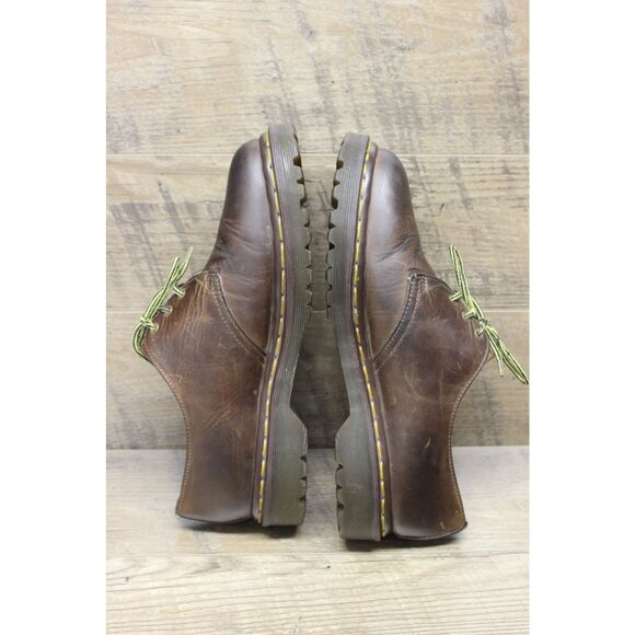 Dr. Martens 1461 Oxford Shoes Unisex Size 8‎ Vintage 3-Eye Crazy Horse Leather - Picture 5 of 16